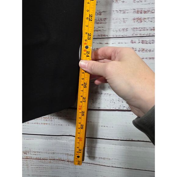 Susan Graver women's black pull-on dress pants stretch ankle Trousers size XL - Picture 4 of 6